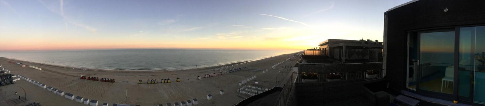 Zeedijk44 - Frontal Sea View Penthouse Apartment De Panne Exterior photo